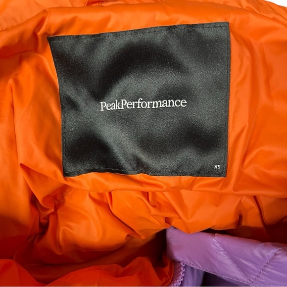 Peak Performance Clara Puffer Coat‎ high collar pockets Size XS - Picture 8 of 11